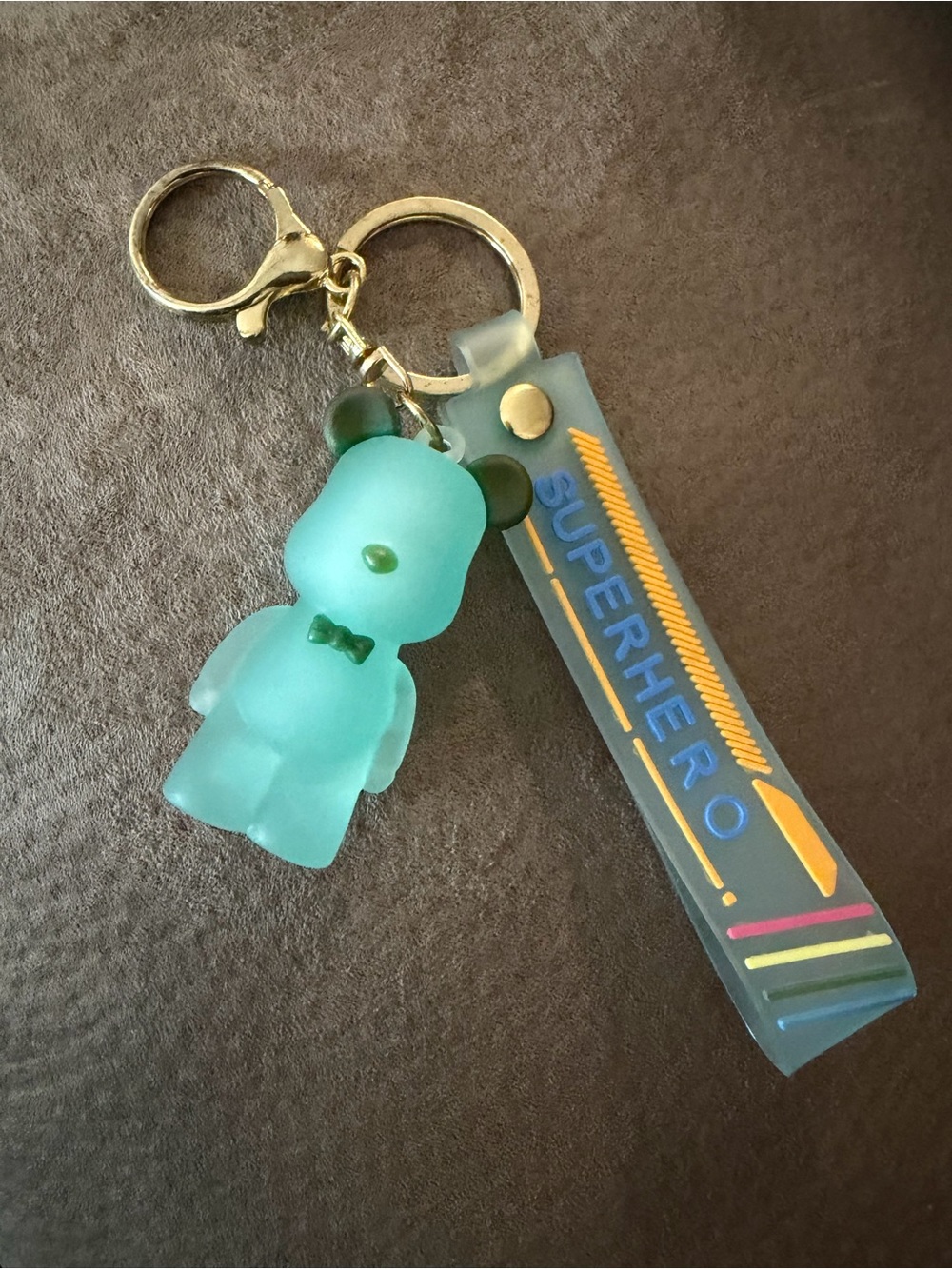 Jelly Bear Keychain (Assorted colors)  B9